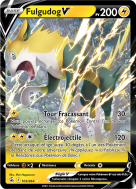 Carte Pokémon Fulgudog-V 103/264 Ultra Rare Poing de Fusion