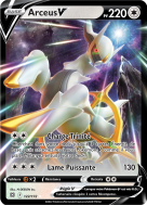 Carte Pokémon Arceus-V 122/172 Ultra Rare Stars Étincelantes