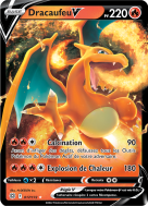 Carte Pokémon Dracaufeu-V 017/172 Ultra Rare Stars Étincelantes
