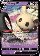 Carte Pokémon Mimiqui-V 068/172 Ultra Rare Stars Étincelantes