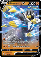 Carte Pokémon Shifours Mille Poings-V 087/163 Ultra Rare Styles de Combat