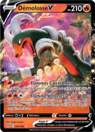 Carte Pokémon Démolosse-V 021/189 Ultra Rare Ténèbres Embrasées