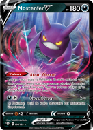 Carte Pokémon Nostenfer-V 104/189 Ultra Rare Ténèbres Embrasées