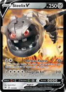 Carte Pokémon Steelix-V 115/185 Ultra Rare Voltage Éclatant