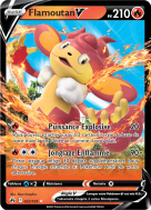 Carte Pokémon Flamoutan-V 022/159 Ultra Rare Zénith Suprême