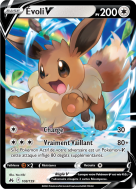 Carte Pokémon Évoli-V 108/159 Ultra Rare Zénith Suprême