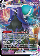 Carte Pokémon Sylveroy Cavalier d'Effroi-VMAX 075/198 Ultra Rare Règne de Glace