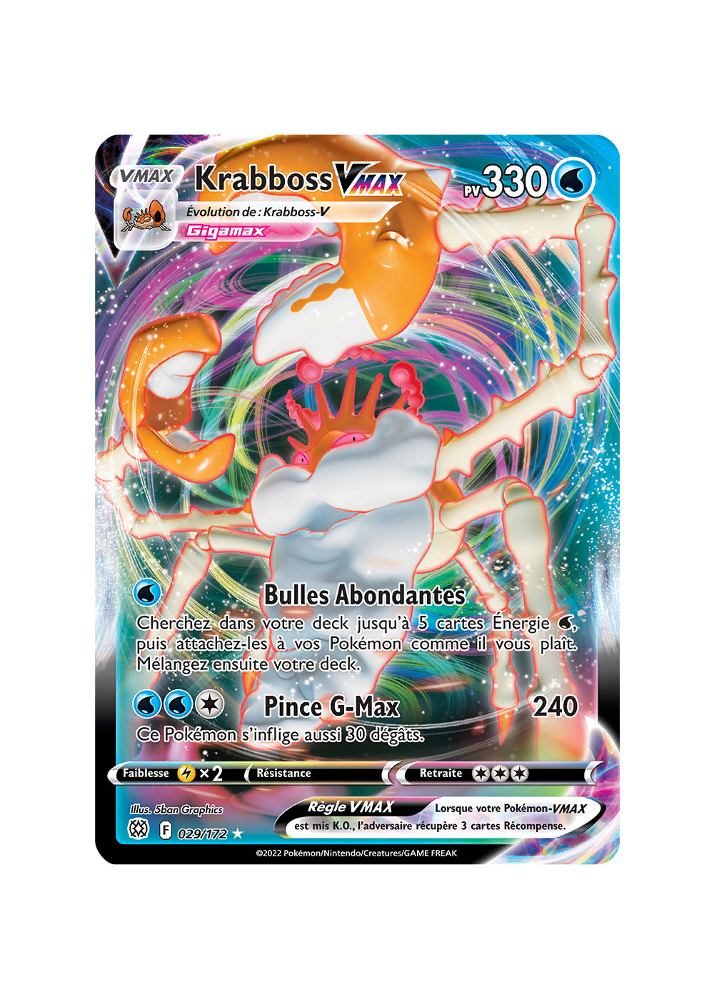 Arceus VSTAR 184 172 Secr te Gold - Ultraboost X Epée et Bouclier 9 - Stars Étincelantes
