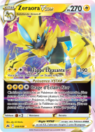 Carte Pokémon Zeraora-VSTAR 055/159 Ultra Rare Zénith Suprême