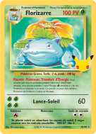 Carte Pokémon Florizarre 15/102 Ultra Rare Célébrations (JCC)