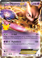 Carte Pokémon Mewtwo-EX 54/99 Ultra Rare Célébrations (JCC)