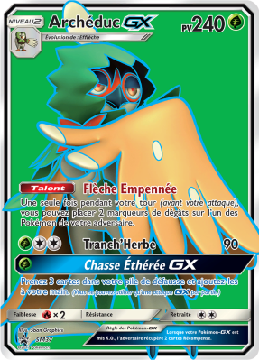 Carte Pokémon Archéduc-GX SM37 Promo SM