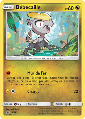 Carte Pokémon Bébécaille SM40 Promo SM
