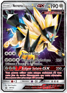 Carte Pokémon Necrozma Crinière du Couchant-GX SM102 Promo SM