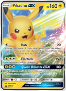 Carte Pokémon Pikachu-GX SM232 Promo SM