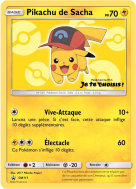 Carte Pokémon Pikachu de Sacha SM111 Promo SM