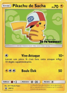Carte Pokémon Pikachu de Sacha SM112 Promo SM