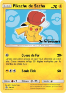 Carte Pokémon Pikachu de Sacha SM113 Promo SM