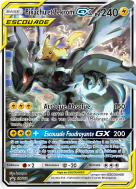 Carte Pokémon Pikachu et Zekrom-GX SM168 Promo SM
