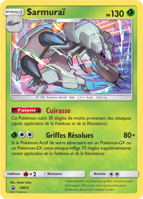 Carte Pokémon Sarmuraï SM52 Promo SM