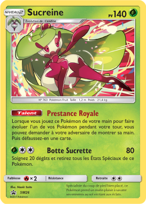 Carte Pokémon Sucreine SM26 Promo SM