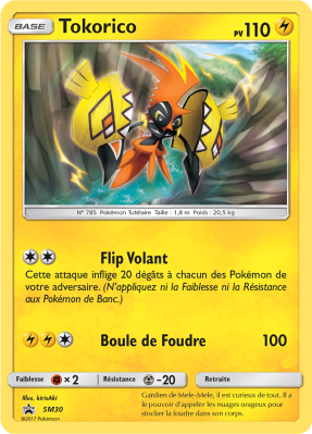 Carte Pokémon Tokorico SM30 Promo SM