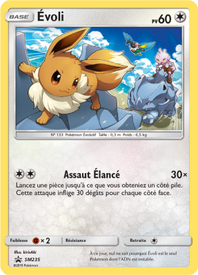 Carte Pokémon Évoli SM235 Promo SM