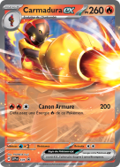 Carte Pokémon Carmadura-ex 105 Promo SV