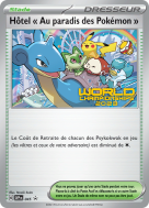 Carte Pokémon Hôtel « Au paradis des Pokémon » 45 Promo SV