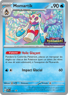 Carte Pokémon Momartik 117 Promo SV