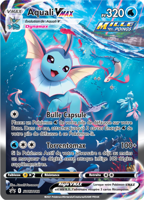 Carte Pokémon Aquali-VMAX SWSH182 Promo SWSH