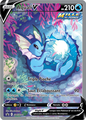 Carte Pokémon Aquali-V SWSH181 Promo SWSH