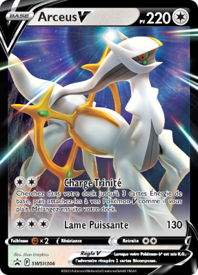 Carte Pokémon Arceus-V SWSH306 Promo SWSH