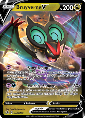 Carte Pokémon Bruyverne-V SWSH148 Promo SWSH