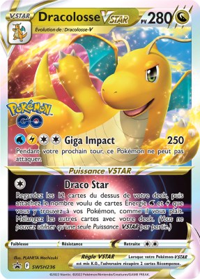 Carte Pokémon Dracolosse-VSTAR SWSH236 Promo SWSH