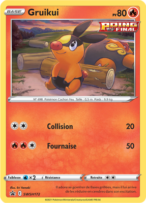 Carte Pokémon Gruikui SWSH172 Promo SWSH