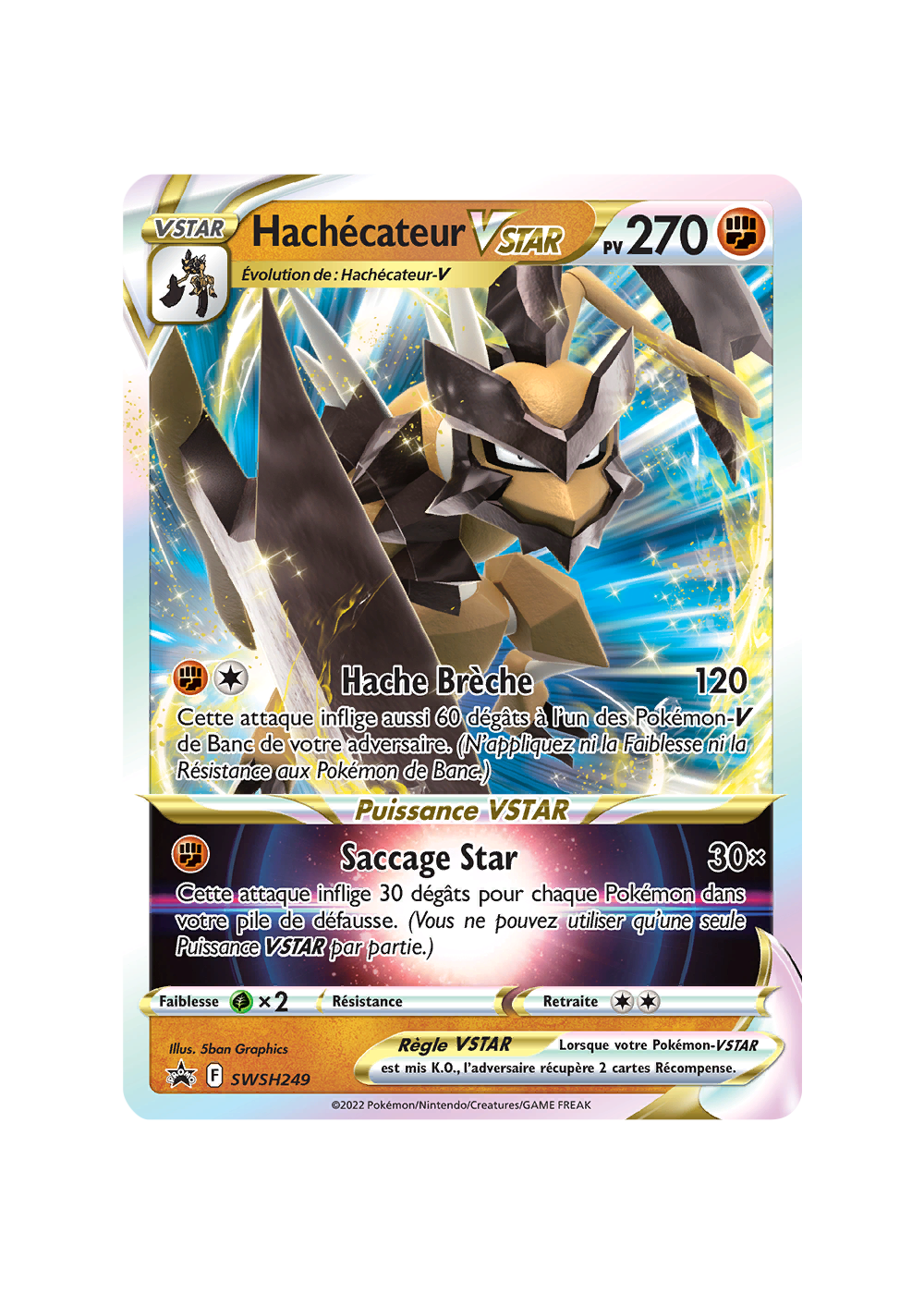 Hachécateur (086/247) - Carte Pokémon EB10 - Epée et Bouclier - Astres Hachécateur (086/247) - Carte Pokémon EB10 - Epée et Bouclier - Astres