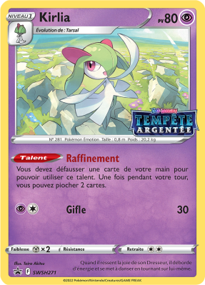 Carte Pokémon Kirlia SWSH271 Promo SWSH