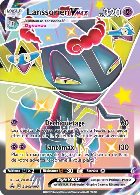 Carte Pokémon Lanssorien-VMAX SWSH097 Promo SWSH