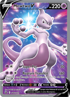 Carte Pokémon Mewtwo-V SWSH229 Promo SWSH