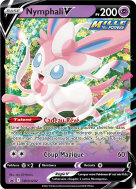 Carte Pokémon Nymphali-V SWSH202 Promo SWSH