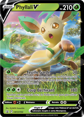 Carte Pokémon Phyllali-V SWSH194 Promo SWSH