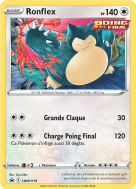 Carte Pokémon Ronflex SWSH119 Promo SWSH