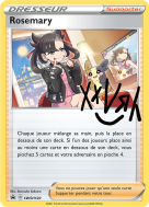 Carte Pokémon Rosemary SWSH120 Promo SWSH