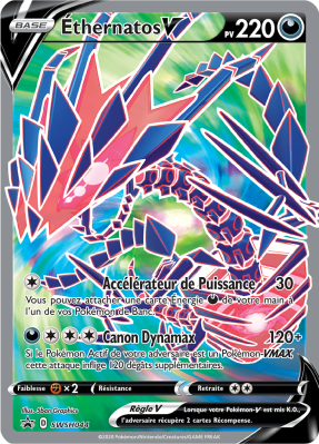 Carte Pokémon Éthernatos-V SWSH044 Promo SWSH