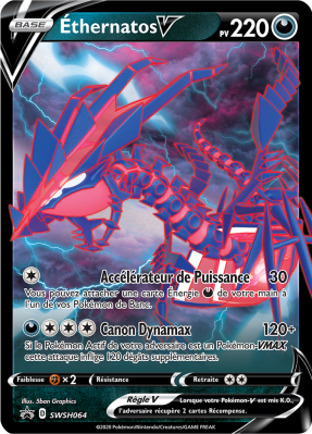 Carte Pokémon Éthernatos-V SWSH064 Promo SWSH