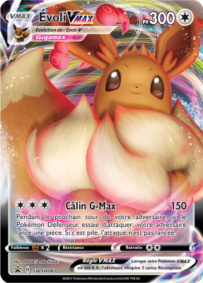 Carte Pokémon Évoli-VMAX SWSH087 Promo SWSH