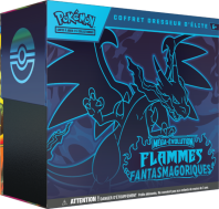 ETB Pokémon Flammes Fantasmagoriques (ME02) – Coffret Dresseur d’Élite du bloc Méga-Évolution