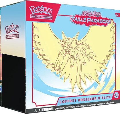 ETB Pokémon Faille Paradoxe (EV04) – Coffret Dresseur d’Élite Écarlate et Violet