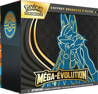 ETB Pokémon Méga-Évolution (ME01) – Coffret Dresseur d’Élite JCC Pokémon